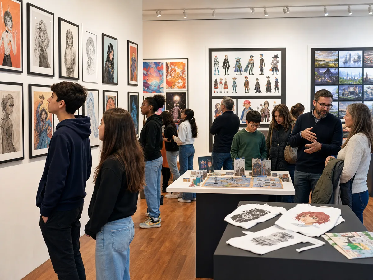 Ilustrativni prikaz završne ArtLab izložbe